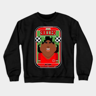 Soccer/Football Red and Black - Nutmeg Backothenet - Aretha version Crewneck Sweatshirt